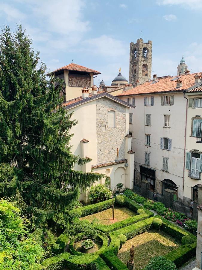 "Camera Con Vista" Bergamo Alta Exterior foto